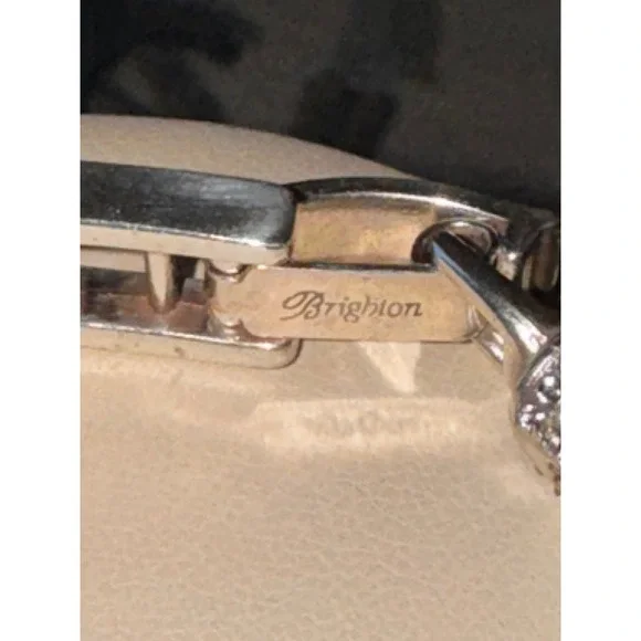 Brighton Silver Plated Braided Bracelet with Crystal Accents - Picture 7 of 9